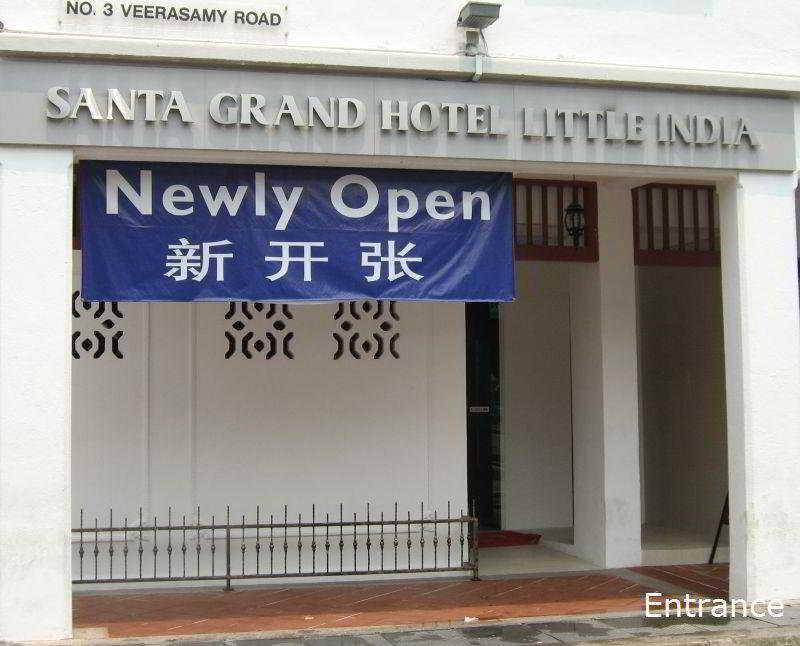 Santa Grand Hotel Little India Singapore Exterior photo
